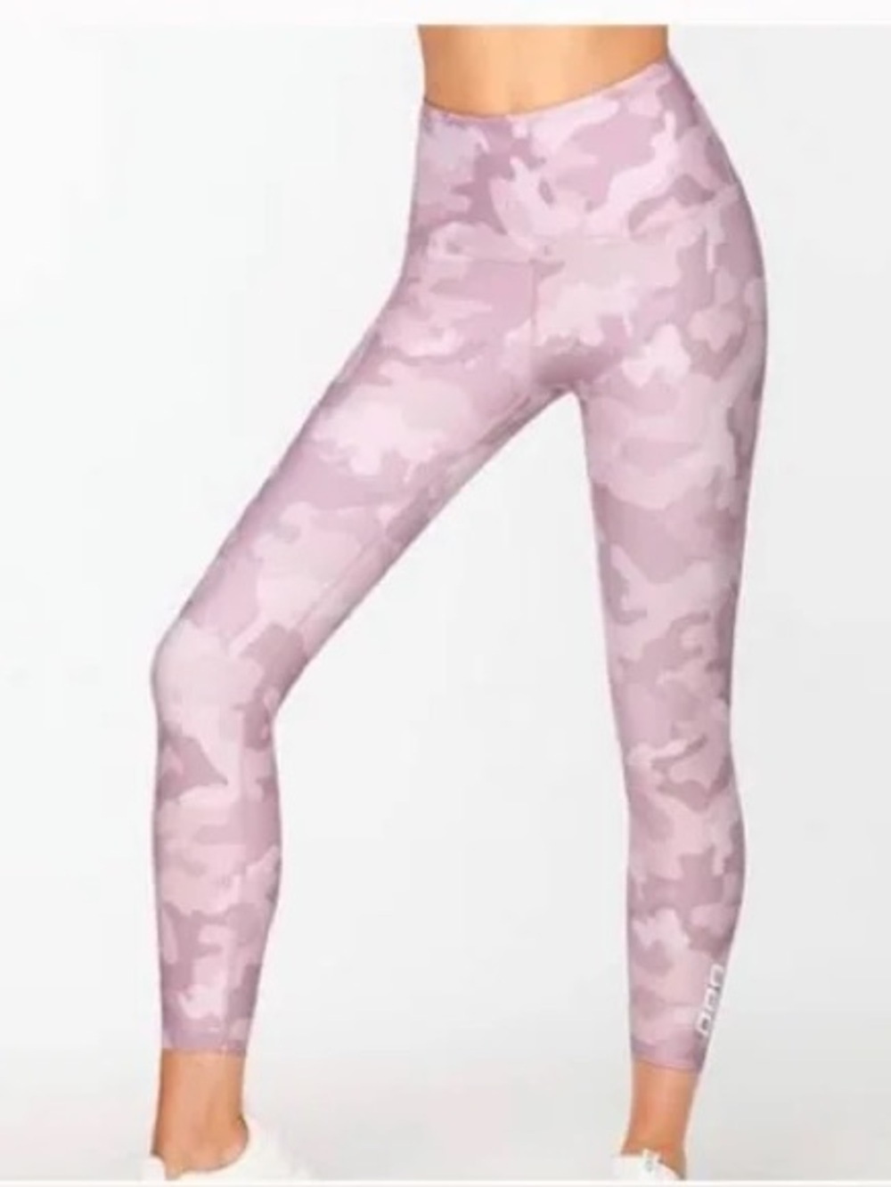 Pink Camo High-Rise Leggings